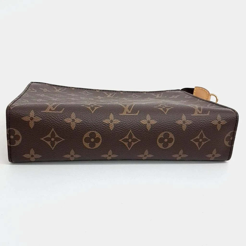Louis Vuitton Louis Vuitton Brown Monogram Canvas Toilet Pouch on Chain 6