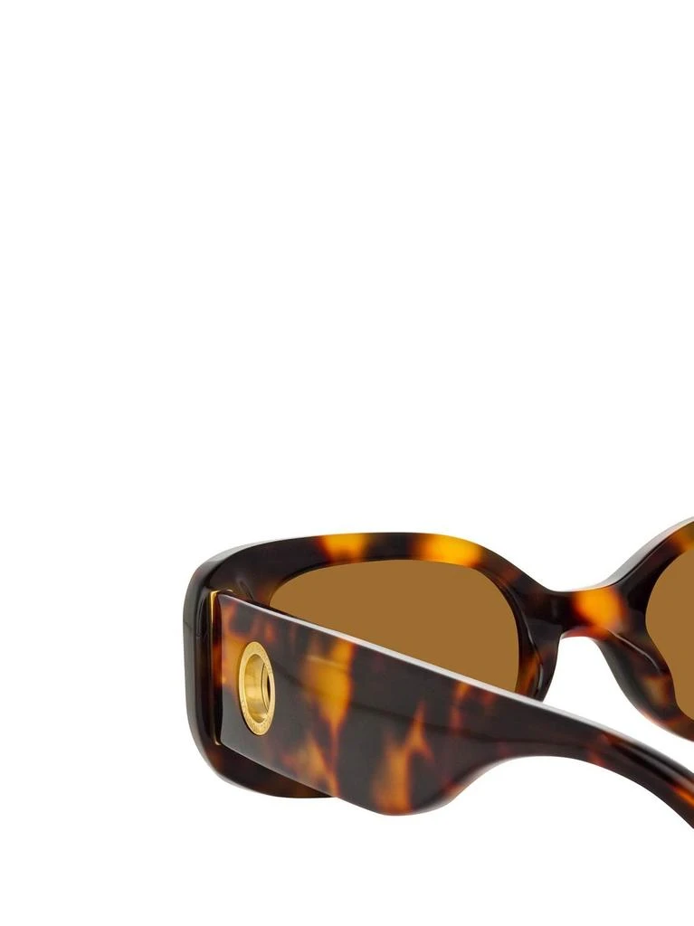 Linda Farrow Linda Farrow Lola Rectangular Frame Sunglasses 4