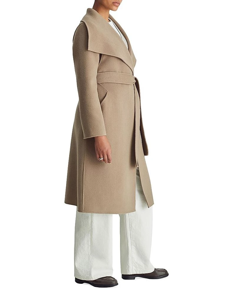 Dawn Levy Gisele Wool & Cashmere Belted Coat 3