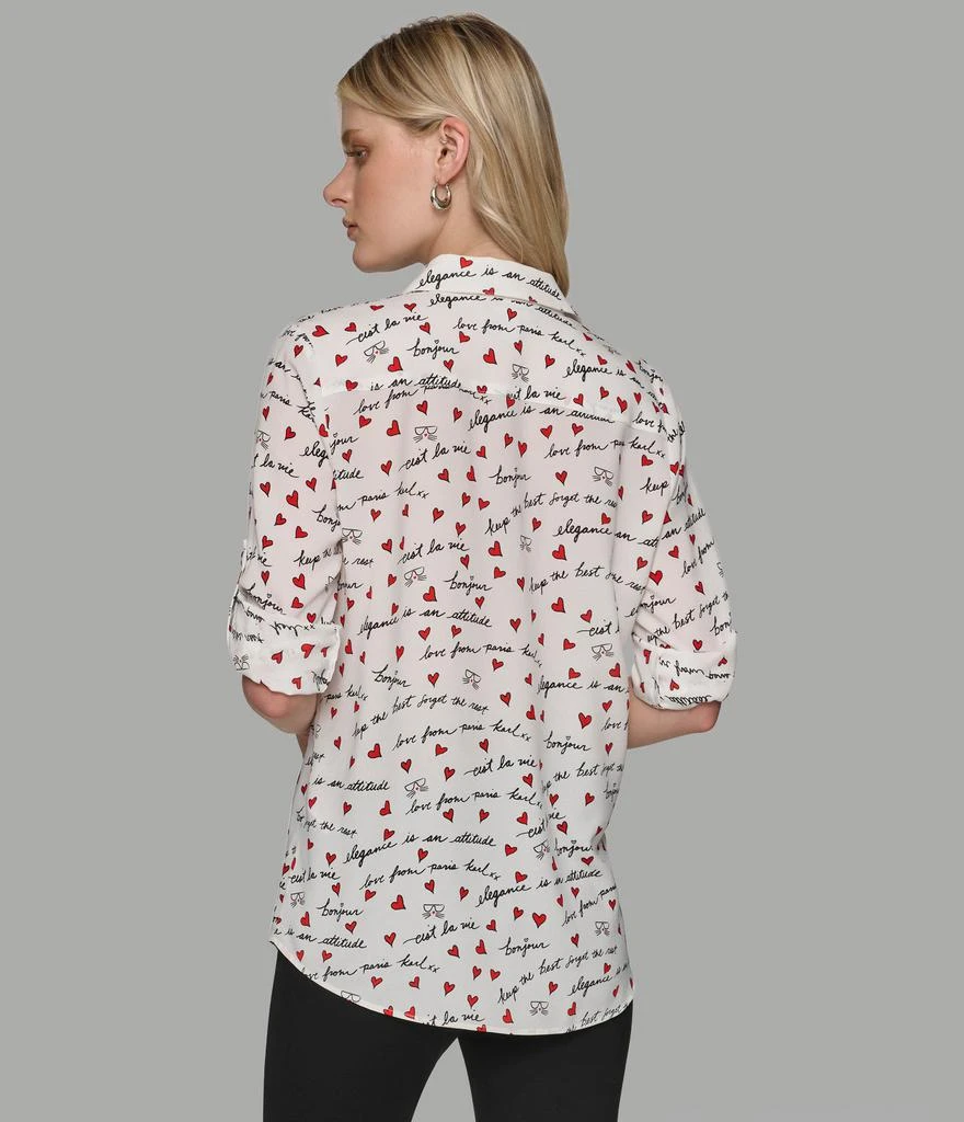 Karl Lagerfeld Paris SUMMER PARIS SCENE WHIMSY BLOUSE 2