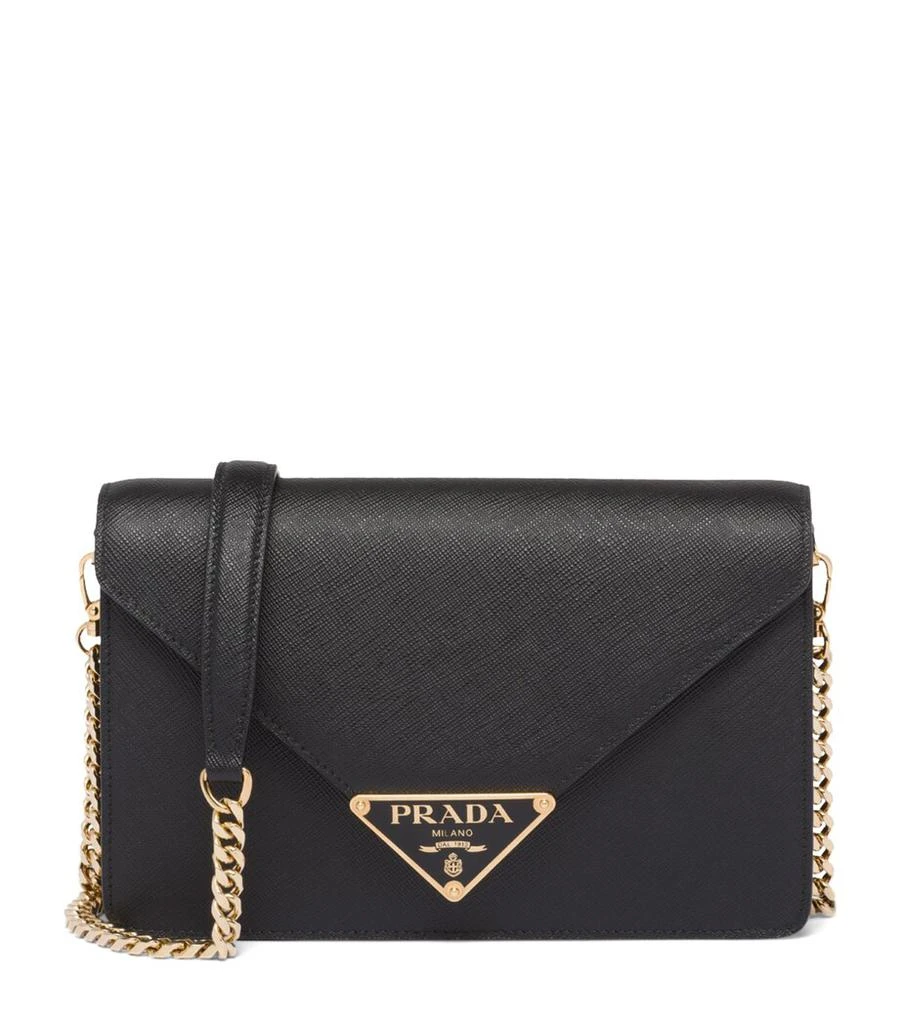 Prada Saffiano Leather Cross-Body Bag 1