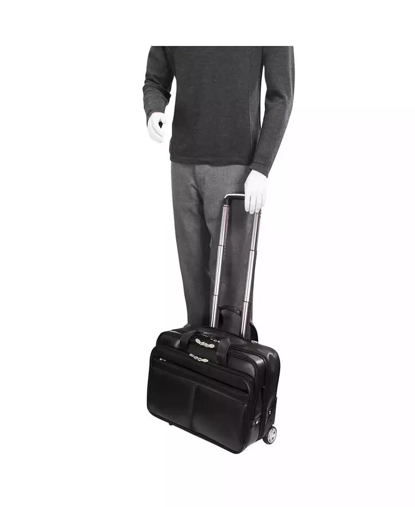 McKlein Bowery 15" Wheeled Laptop Briefcase 7