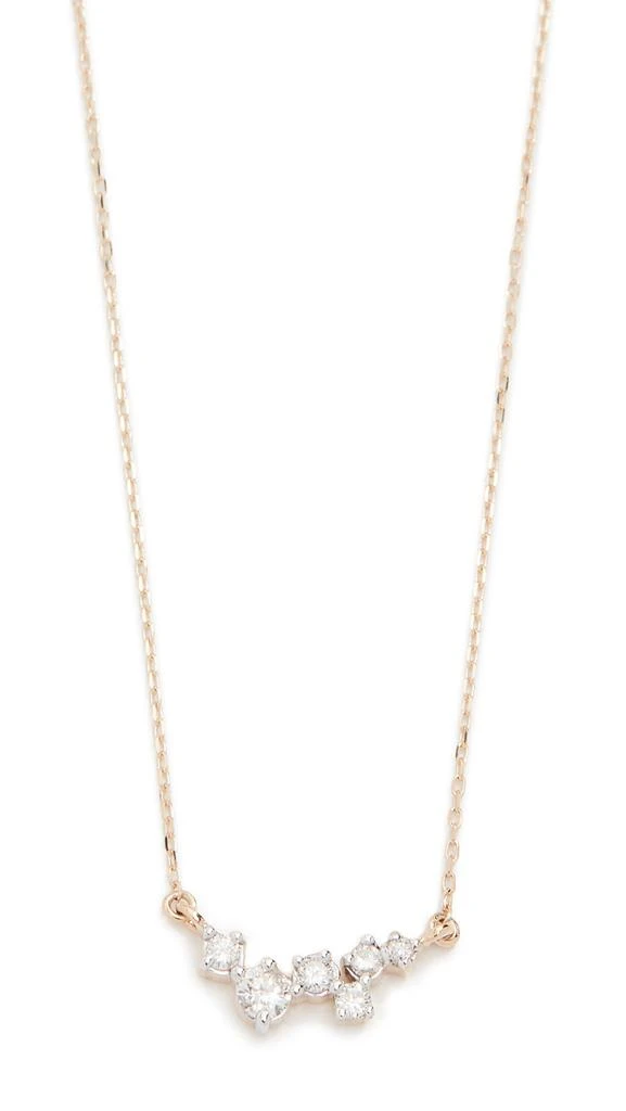 Adina Reyter 14k Gold Scattered Diamond Necklace 5