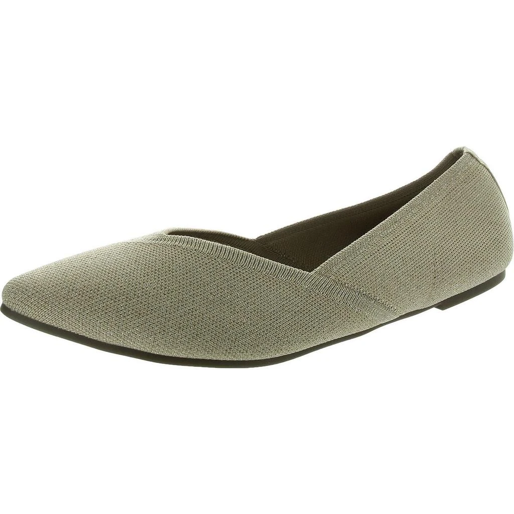 Me Too Womens Glitter Manmade Ballet Flats 1