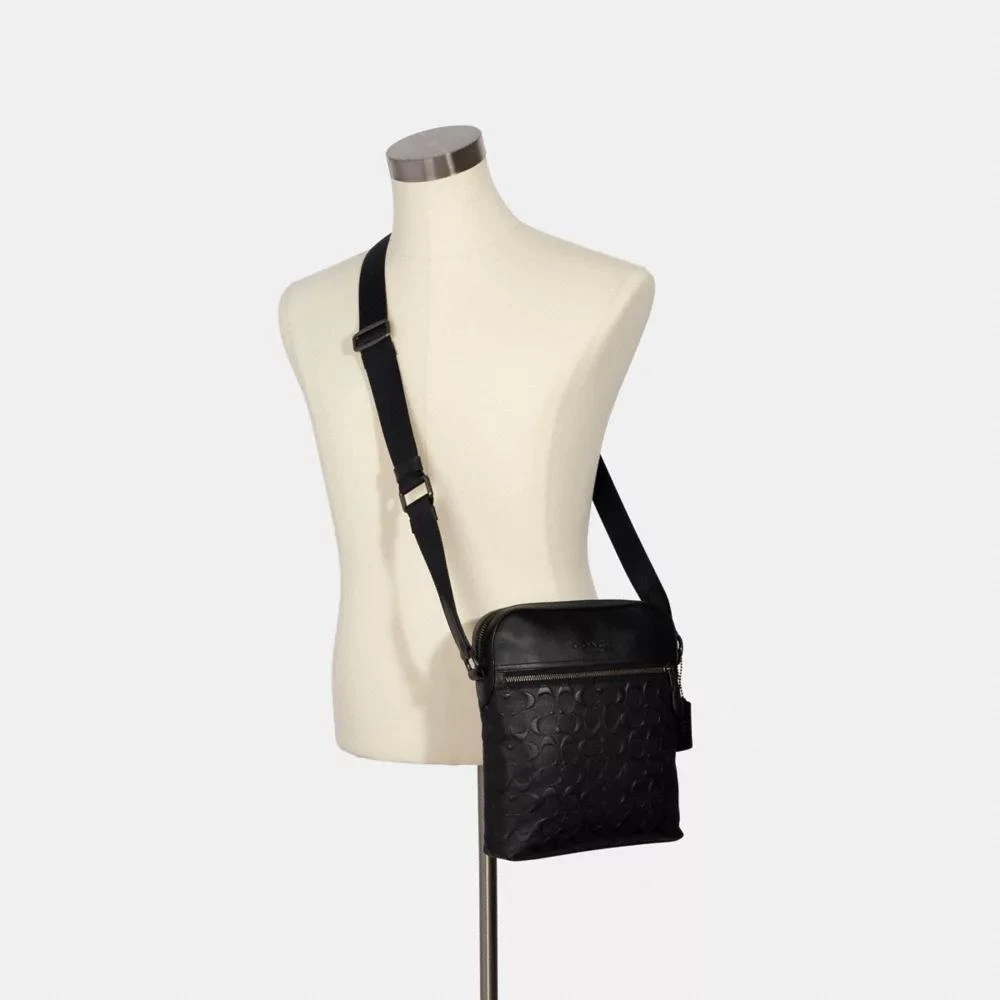 Coach Houston Flight Bag In Signature Leather 4