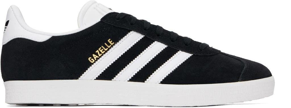 Adidas Black & White Gazelle Sneakers 1