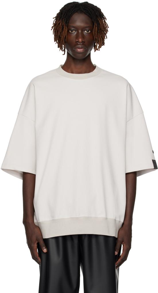 n.hoolywood Gray Drop Shoulder T-Shirt