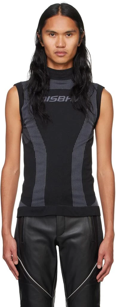 Misbhv Black Sport Sleeveless Top 1
