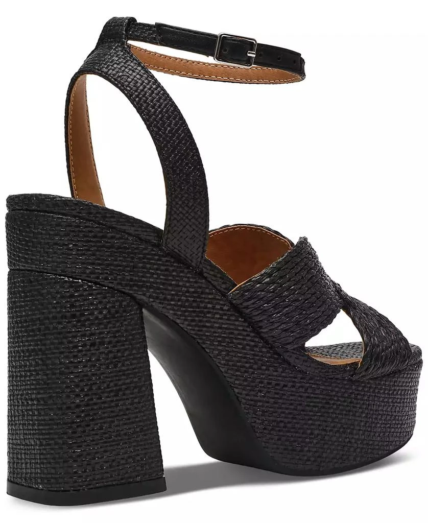 DV Dolce Vita Waylan Raffia Platform Dress Sandals 6