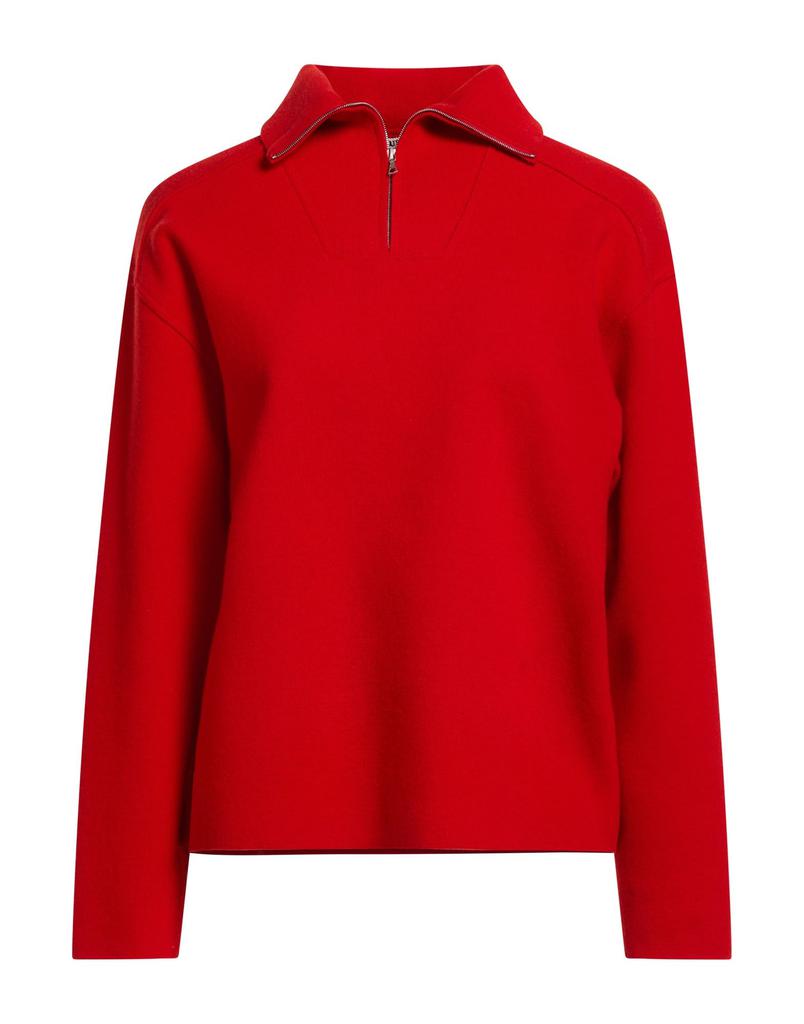 Shop Navy Product Dyed Wool Knit V-Neck Sweater on Sale at