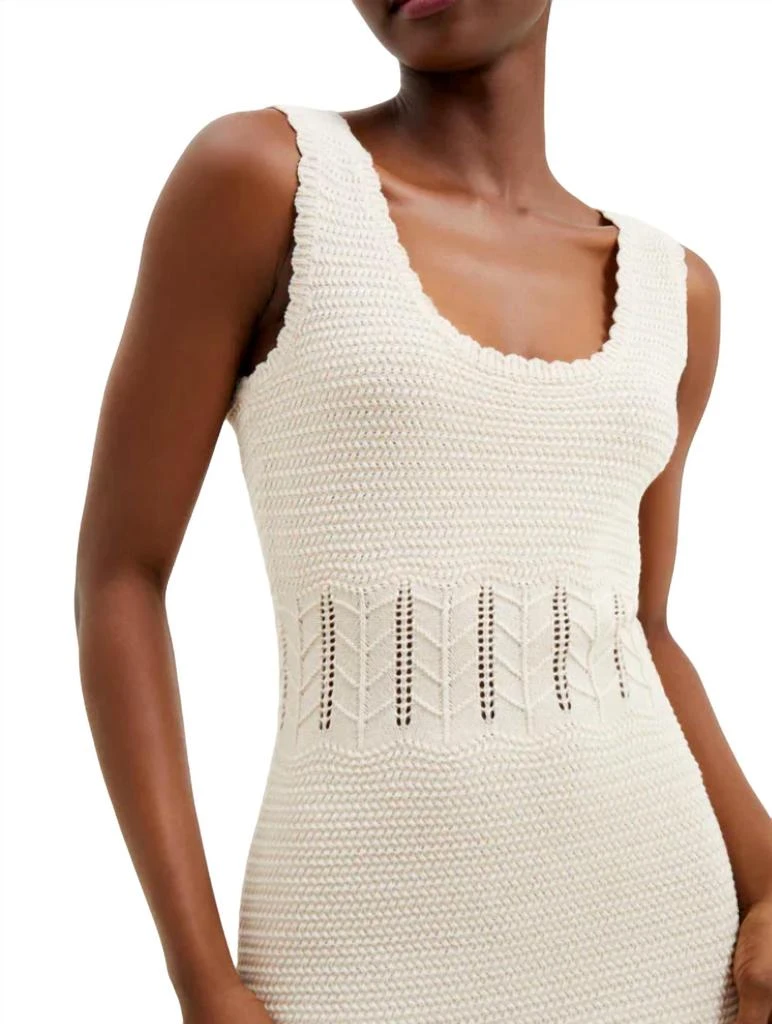 white christmas dresses Kingsly Crochet Maxi Dress