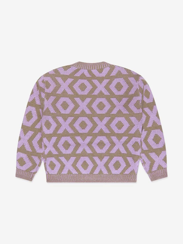 Acne Studios Acne Studios Kids Mini Kozu Jumper in Purple 2