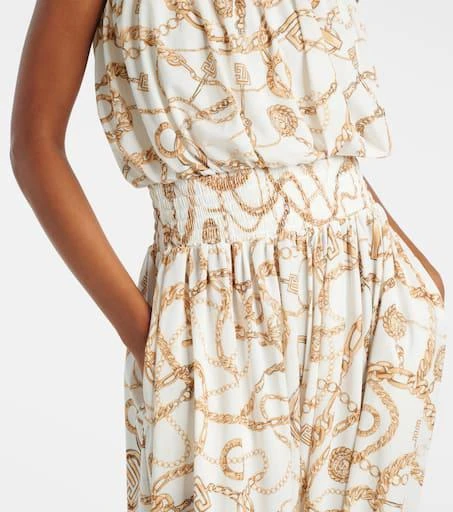 Balmain Chain printed jumpsuit 5