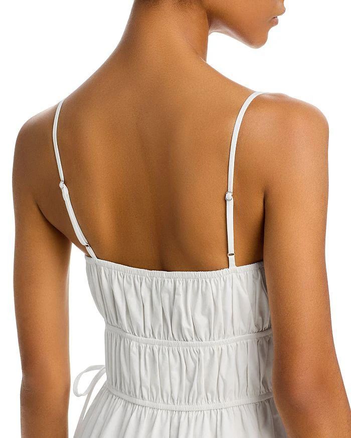 Moon River Shirred Cotton Midi Dress 6