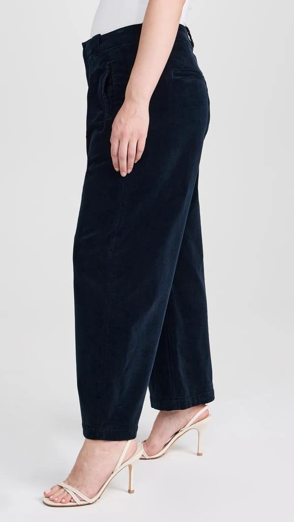 Citizens of Humanity Cara Cropped Pleated Corduroy Trousers 10