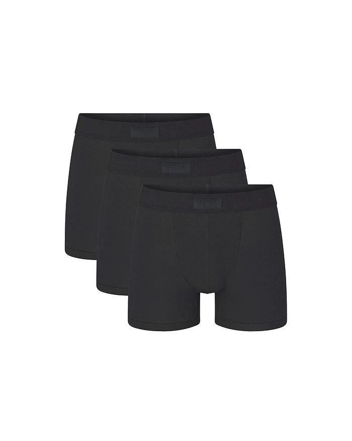 SKIMS Stretch Cotton 3" Boxer Briefs, 3-Pack 1