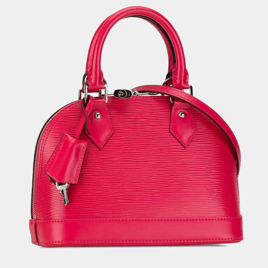 Louis Vuitton Louis Vuitton Red Epi Leather Alma BB Shoulder Bag 2