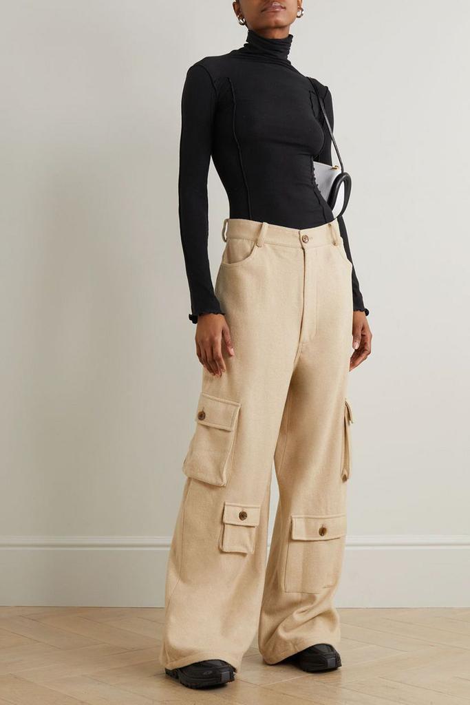 Baserange Omato cotton-blend turtleneck top
