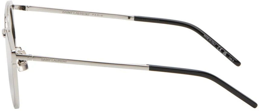 Yves Saint Laurent Silver SL 28 Metal Sunglasses 3
