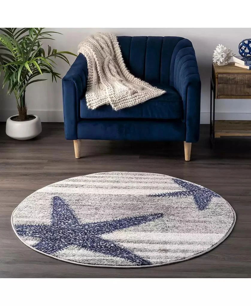 nuLOOM Thomas Paul BDTP02A Gray 6'7" x 9' Area Rug 2