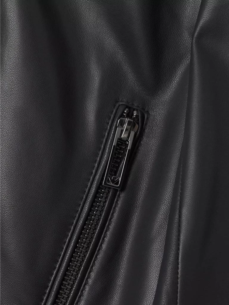 Emporio Armani Leather Bomber Jacket 6