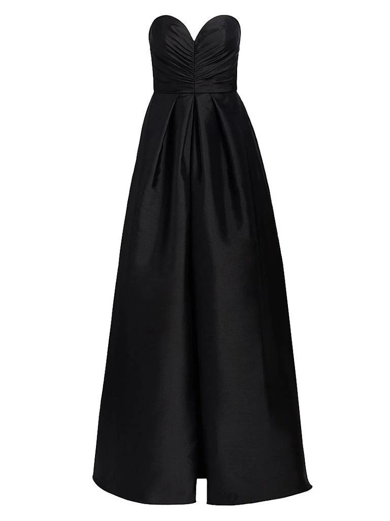 Vera Wang Bride Women's Laval Sweetheart A-Line Gown - Black - Size 10