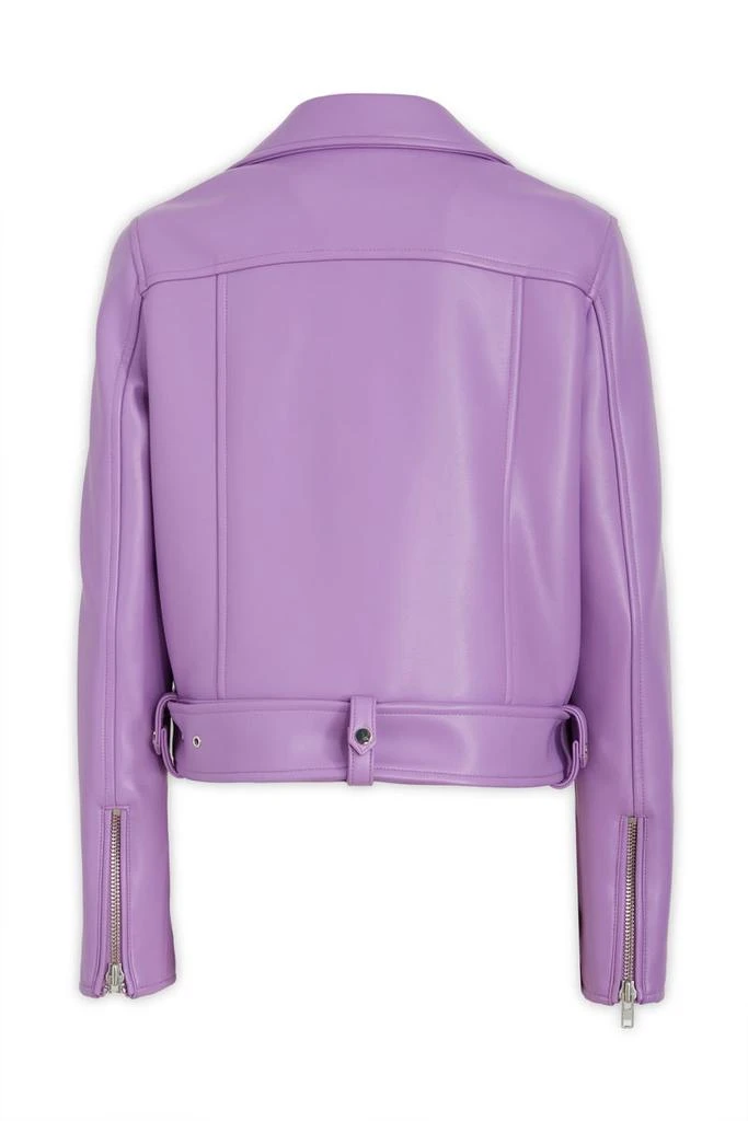 STAND STUDIO STAND STUDIO LILAC POLYURETHANE BLEND ESME JACKET 2