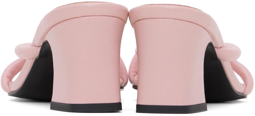 Reike Nen Pink Twisted Heeled Sandals