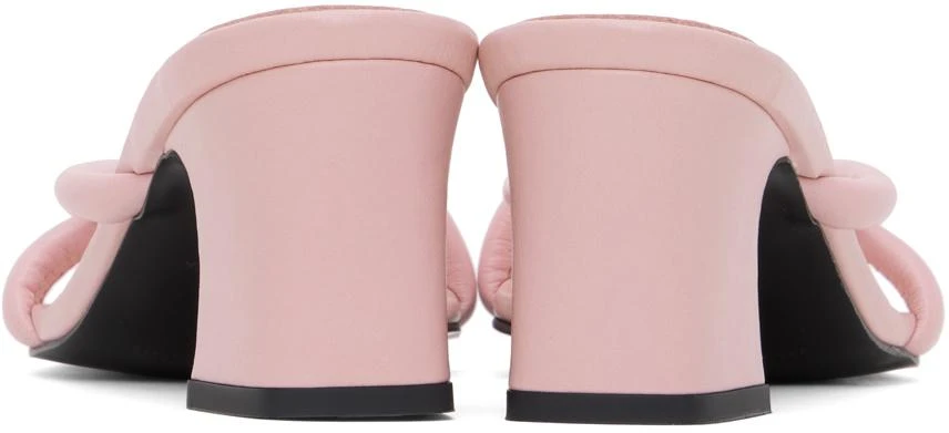 Reike Nen Pink Twisted Heeled Sandals 2