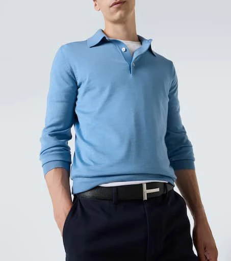 Tom Ford Cashmere and silk polo shirt 5