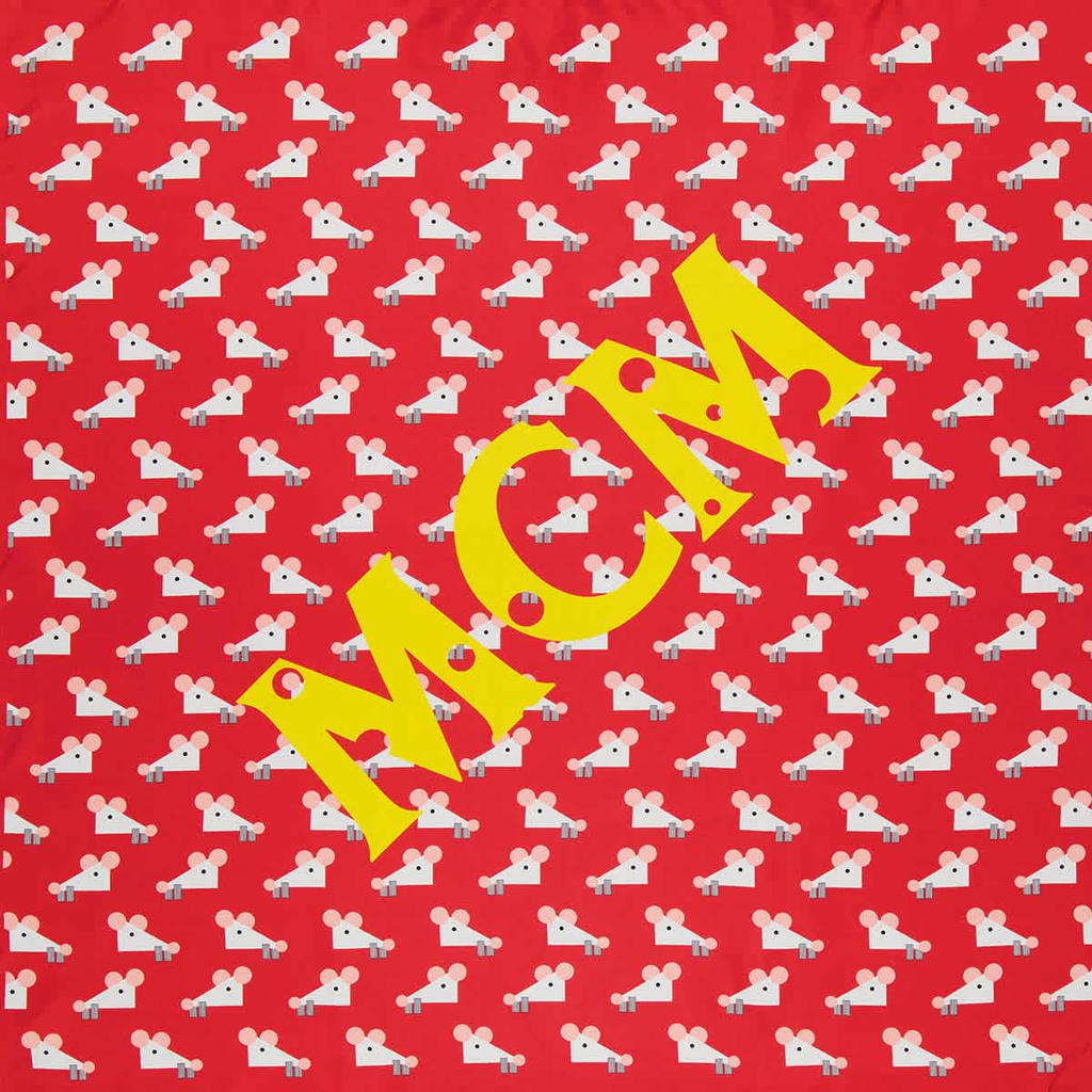 MCM Ladies Red CNY Bandana