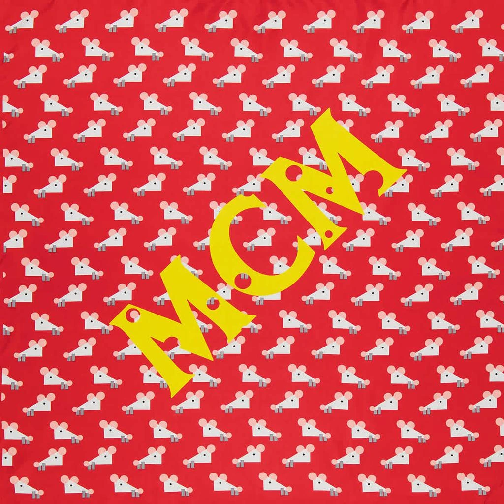 MCM Ladies Red CNY Bandana 2
