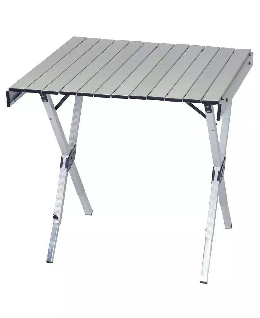 Rio Beach Aluminum Aluminum Expandable Roll Top Table