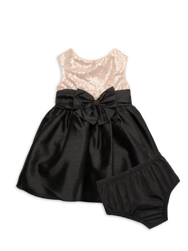 Pippa & Julie Baby Girl's Alicia Sequin Bodice Dress 1