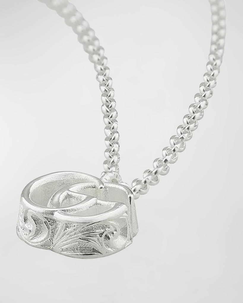 Gucci GG Marmont Sterling Silver Necklace 3