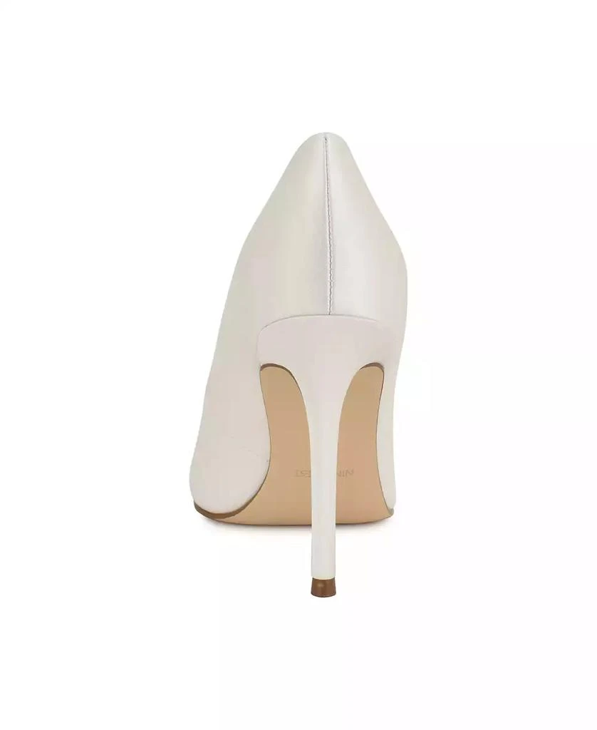 Nine West Women's Fresh Bridal Satin Stiletto Pumps 3