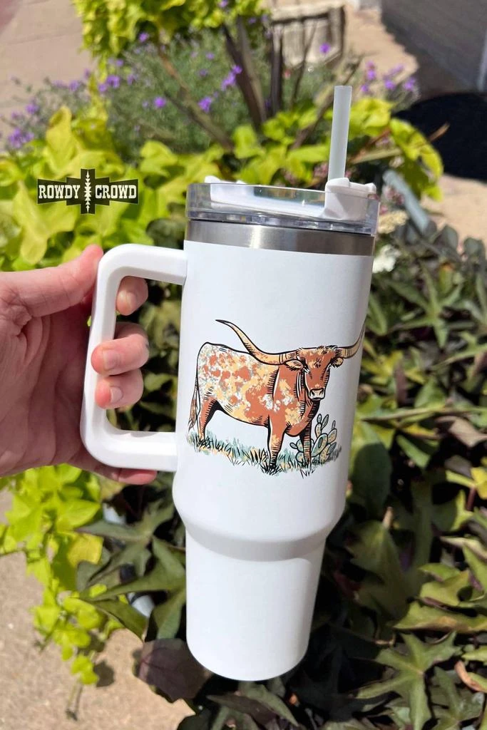 Rowdy Crowd Rowdy Crowd - No Bull 40 oz Stainless Steel Tumbler 2