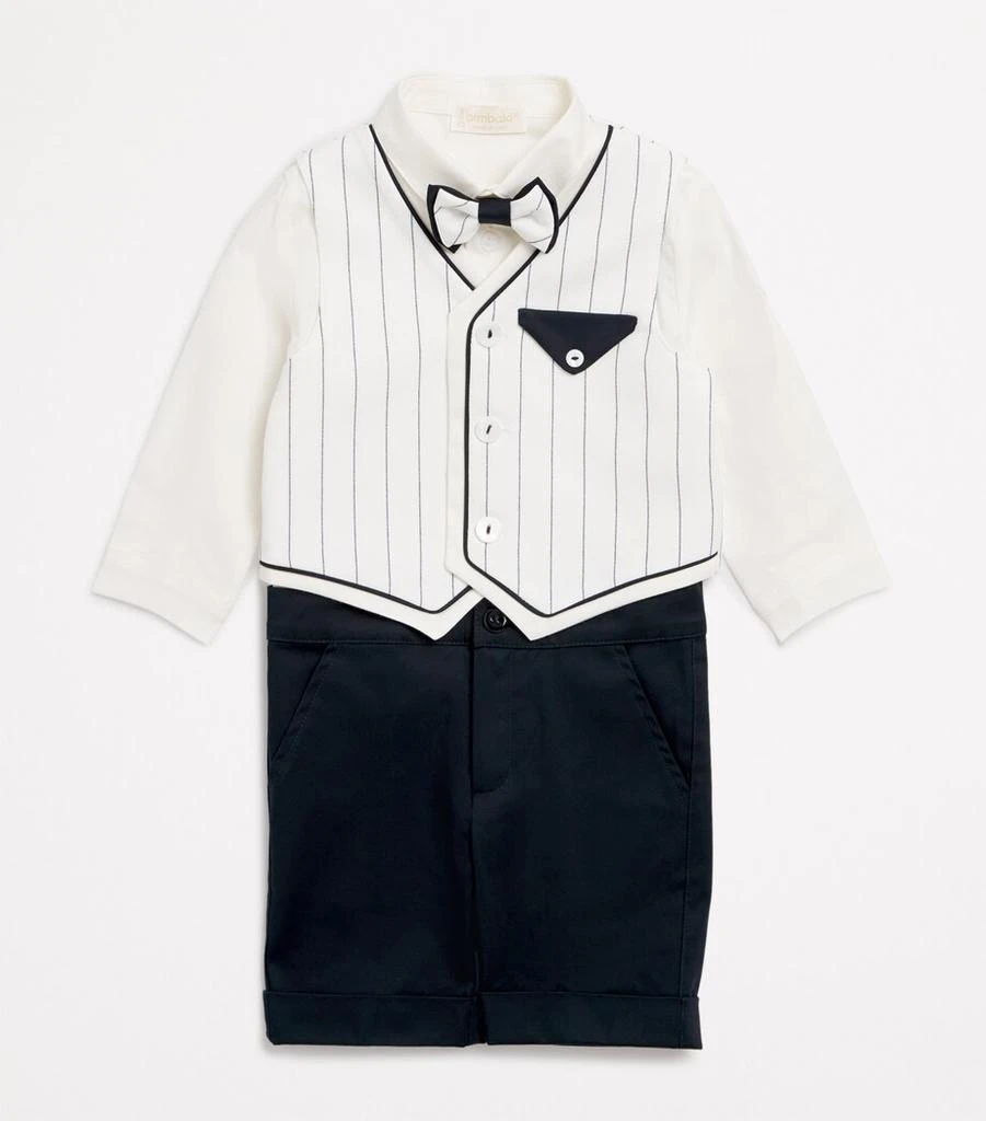 Bimbalo Shirt, Waistcoat and Shorts Set (3-24 Months) 3