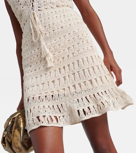 ANNA KOSTUROVA Jennifer crochet cotton minidress 5