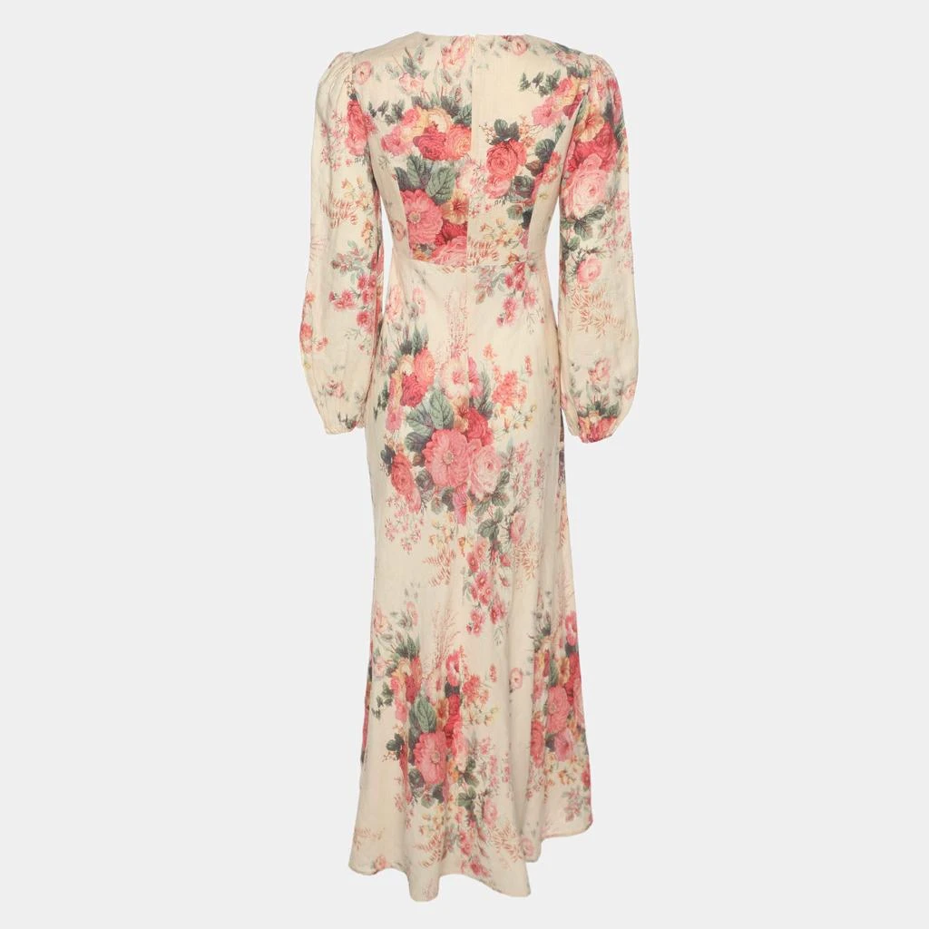 Zimmermann Zimmermann Multicolor Printed Linen Laelia Dress M 2