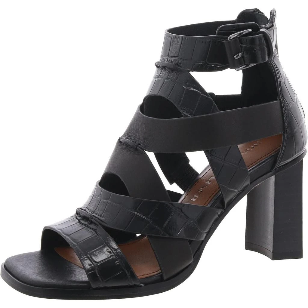Donald J Pliner Womens Zipper Ankle Strap 1