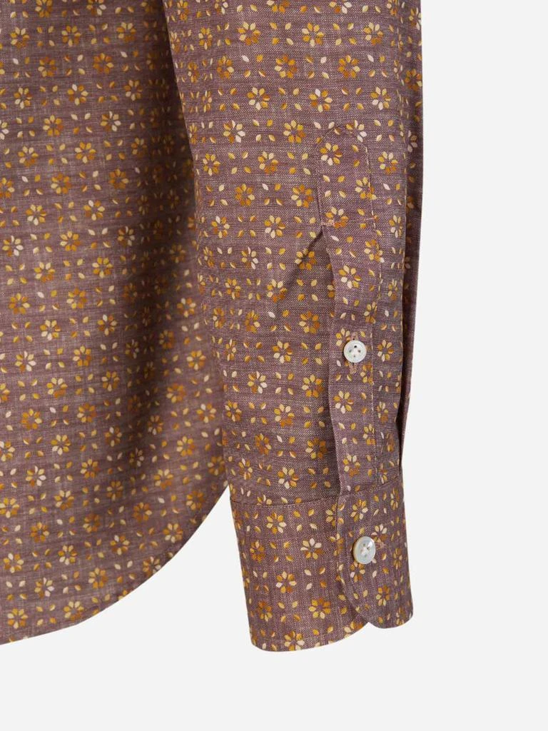Vincenzo Di Ruggiero Vincenzo Di Ruggiero Printed Cotton Shirt 4