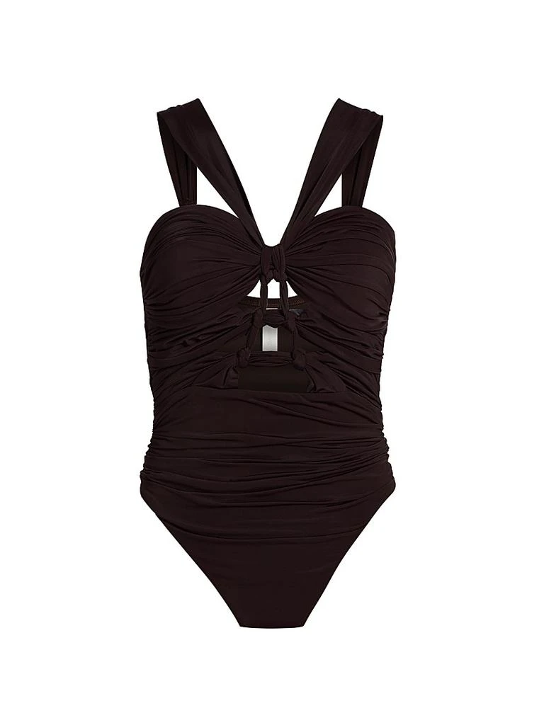 Zimmermann Daylight Knot Detail One-Piece Swimsuit