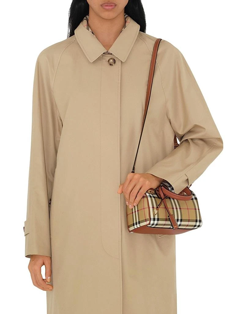 Burberry Mini Check Bowling Bag 3