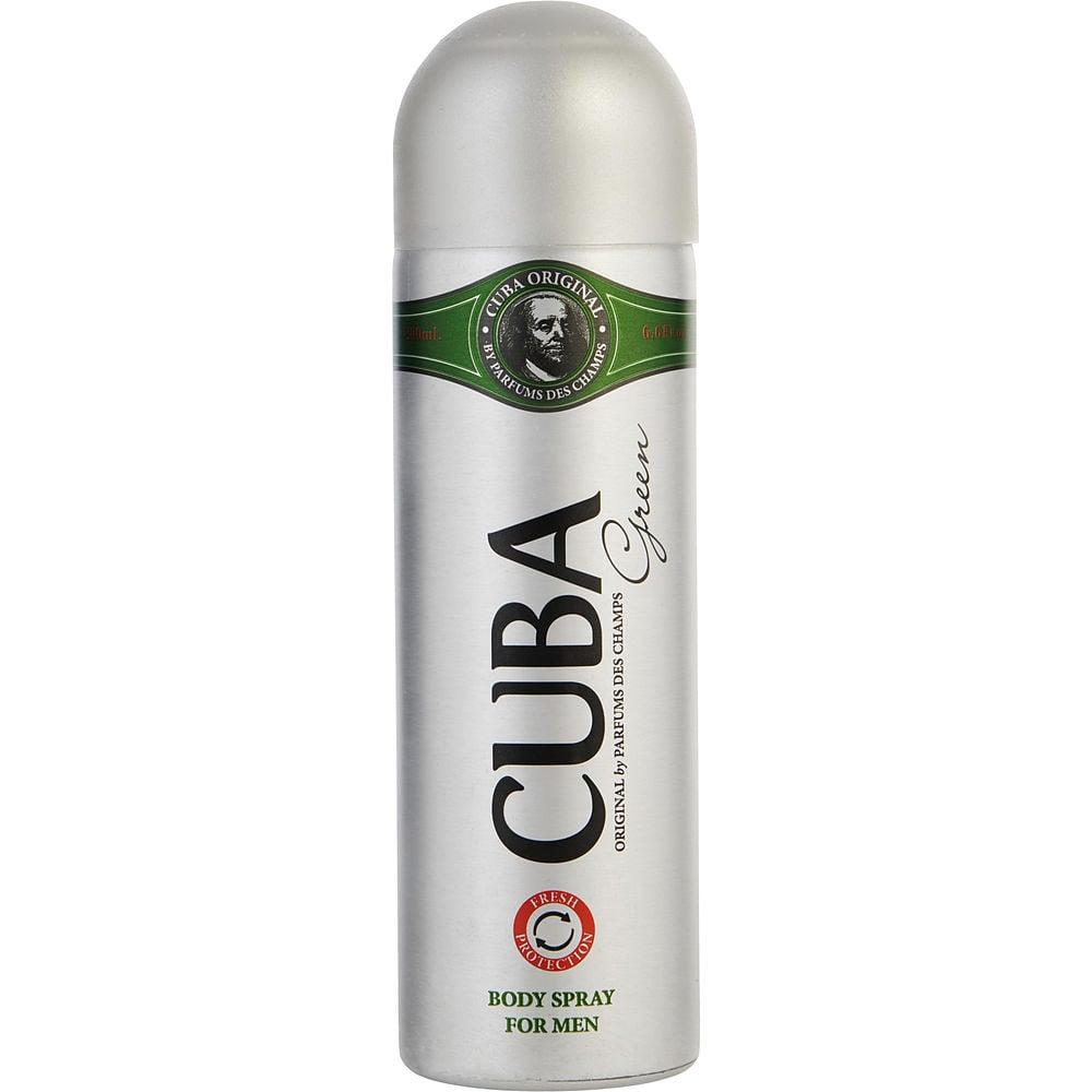 cuba Green By  Body Spray 6.7 Oz Men