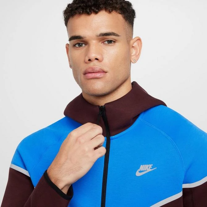 NIKE Men's Nike Sportswear Tech Fleece Reflective Full-Zip Hoodie 4