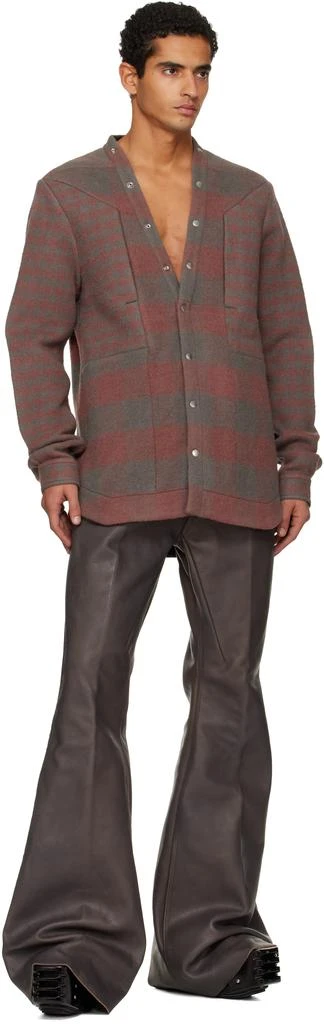 Rick Owens Pink Concordians Larry Fogpocket Overshirt 4