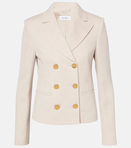 Max Mara Alabama cotton and wool blazer 1