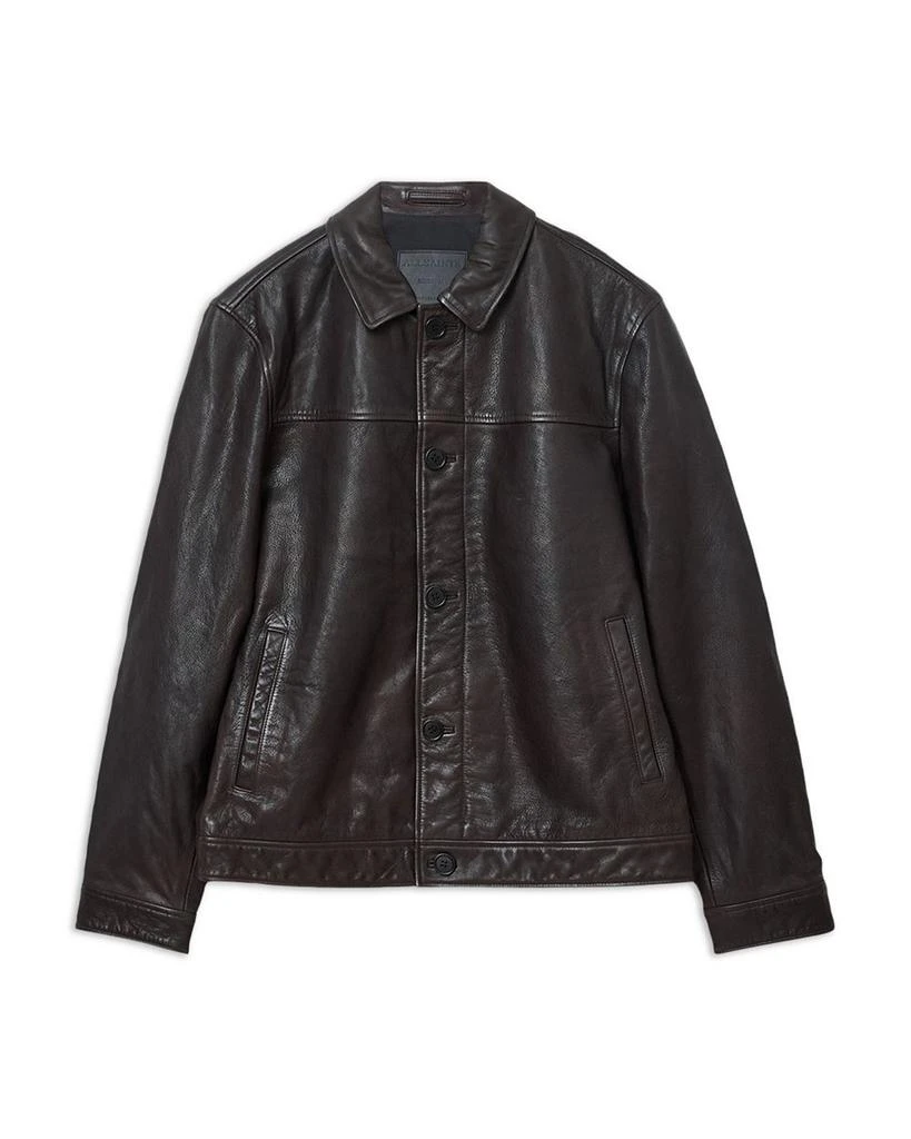 ALL SAINTS Nates Leather Jacket 7