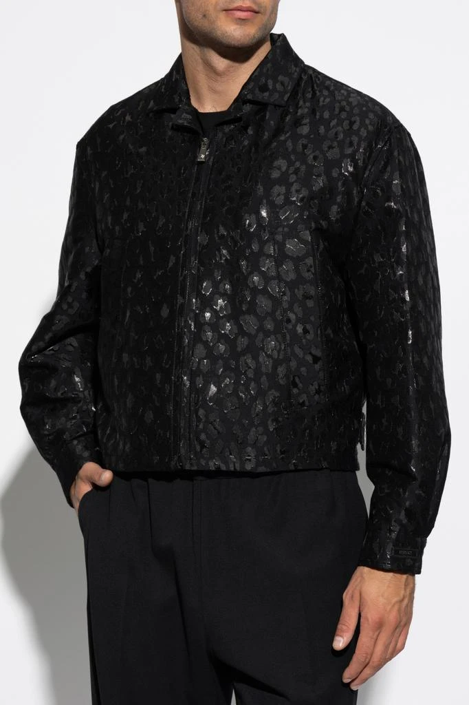 Versace Leopard Print Jacket 3